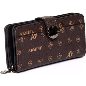 Resim Armine C04 Kadın Portföy Çantası ARMİNE-C04-R3201 Kahverengi 