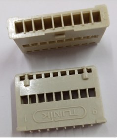 Resim Tmk1505 9 Pin 180c Konnektör 2,54mm 