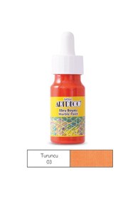 Resim Artdeco Ebru Boyası 30Ml - Turuncu 