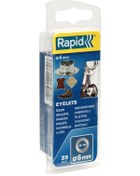 Resim Rapid Kuşgözü Delik Halka 6Mm 25 Adet 5000410 