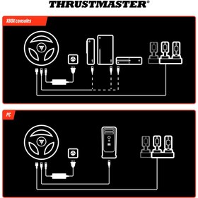 Resim Hepta Collection Thrustmaster T248 Force Feedback Yarış Direksiyonu – Xbox Series X|S, Xbox One ve PC için Gelişmiş Y 