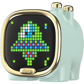Resim Divoom Zooe 16X16 Piksel Led Ekranlı Taşınabilir Bluetooth Hoparlör 
