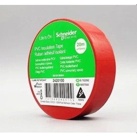 Resim Schneider 19mm 20m İzole Bant Kırmızı 