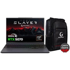 Resim Game Garaj Slayer R9TS2-5070 C2 AMD Ryzen 9 8940HX 64GB RAM 2TB SSD RTX5070 16" 300Hz QHD+ FreeDOS G 