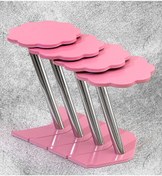 Resim Veys Sehpa 4 Lü Papatya Zigon Sehpa - Pembe 