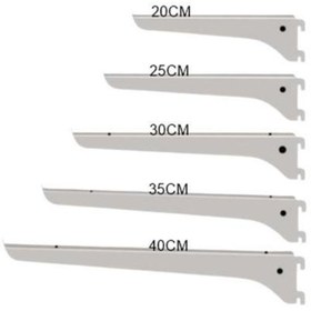 Resim RafBurada Raf Destek Kolu - Ahşap Raf Desteği, Raf Tutucu Ayak 30 Cm-sağ 