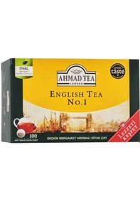 Resim Ahmad Tea English Tea No1 Demlik Poşet Çay 100'lü 320 G 
