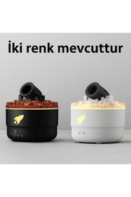 Resim Dimute Shop Aromaterapi Difüzörü 300ml - 7 Renk LED | Sessiz Çalışma 25dB | 1H/3H/5H Zamanlayıcı 