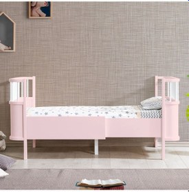 Resim Mdf Beşik Trend Büyüyen Beşik 90x130 Trend Karyola 90x190 - Pembe 