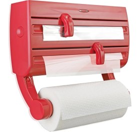 Resim Leifheit Parat Kırmızı Kağıt Havlu Tutucu 
