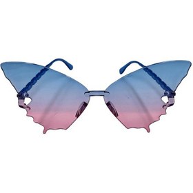 Resim Parti Gözlük Mika Kelebek Model Mavi Tüm Yaşlar 