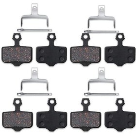 Resim Folinda 4 Çift Yarı-metal Bisiklet Fren Balatası - Avid Elixir, Sram Xo/xx Uyumlu, Ses Azaltıcı, Isı Dayanıklı, Hızlı Montaj 