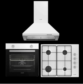 Resim Arçelik Klasik Beyaz (afm 130 B - Omd D 611 Eb - P 27 Yb) Metal Ankastre Set 