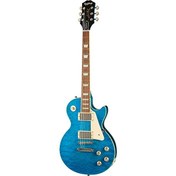 Resim Epiphone Les Paul Standard '60s Quilt Top Limited Edition Elektro Gitar (Translucent Blue) 