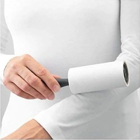 Resim TeknoKapsül Bastis Lint Roller Gri 5 Parça Lint Rulosu 