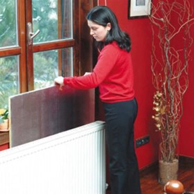 Resim Markaflex Kalorifer Peteği Arkası Isı Yalıtım ve Izolasyon Levhası Radyatör Arkalığı Yalıtım Malzemesi 