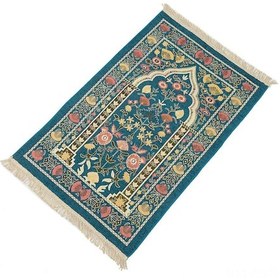Resim Reedark 70x110 Cm Yeşil Çiçek Desenli Snowflake Yün Kilim - Temizliği Kolay, Yatak Odası İçin Dayanıklı Ev Dekoru 