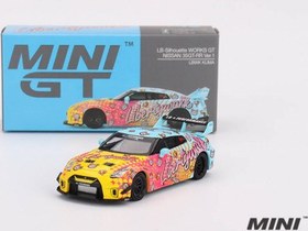 Resim Mini GT 1/64 LB-Silhouette WORKS GT NISSAN 35GT-RR Ver.1 LBWK KUMA MGT00742 