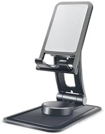 Resim Apera-Masaüstü-Tablet-Cep-Telefonu-Tutucu-Stand-360°-Dönen-Taşınabilir-Katlanabilir-Ayarlanabilir-Kaymaz-Siyah-(S188) 