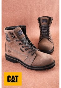 Resim Caterpillar Grey Nubuk Hakiki Deri Kadın Bot & Bootie Cat1111122601 001 