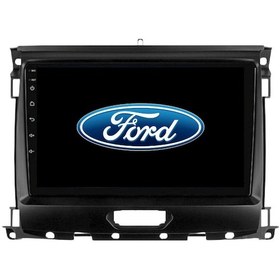 Resim Ford Ranger Araç Multimedya Android Ekran Carplay Navigasyon Double Teyp 2+32 9" 15-20 Black Blueway 