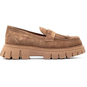 Resim Oxford Klasik Kadın Rc-25k-001-210 John May Taba Süet Taba 