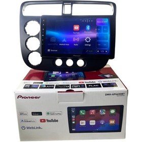 Resim Honda Civic Vtech 2 Pioneer 4-64 Tam Profesyonel Oem Multimedia 9" 