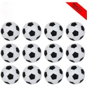 Resim Yaleker Üretimciye Doğru Satış: 32mm Siyah-beyaz Futbol Topu 16 Adet/paket - Masaüstü Futbol Makinesi Aksesuarı, Çocuklar İçin Etkileşimli Zeka Geliştirici Oyun Diğer 