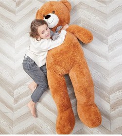 Resim Sole 175 Cm Papyonlu Dev Boy Peluş Ayı - % 100 Yerli 001 
