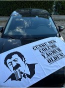 Resim Genel Markalar Müslüm Gürses Koltuk Havlusu Büyük Havlu Araba 150x70 Çünkü Sen Çölüme Yağmur Oldun 