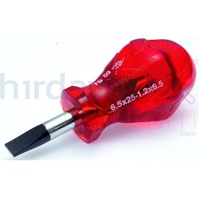 Resim İzeltaş 6.5x25 Kraft Düz Topaç Tornavida 