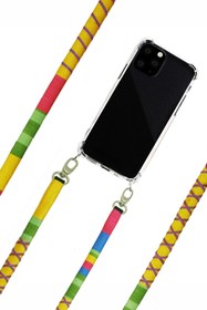 Resim Vorson El Yapımı Iphone 13 Pro Max Uyumlu Kılıflı Telefon Askısı - Tulip 