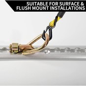 Resim İthal Halka Aparatlı Alüminyum Ray 30cm 