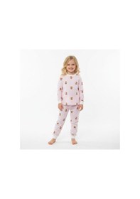 Resim Teddy Kız Çocuk Pijama Takım Pembe 