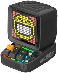 Resim Divoom Ditoo Pro Uyarlanabilir Piksel Ekranlı Bluetooth Hoparlör - LED Dekor (Siyah) 