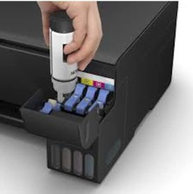 Resim Epson L3252 Tanklı Yazıcı Uyumlu Mürekkepli + 1 Siyah Mürekkep 