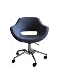 Resim Ofis Çalıma Sandalyesi Büro Sandalyesi Örümcek Yıldız Ayaklı Dökü 