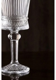 Resim Heren 6'lı Kristal Ayaklı Kahve Yanı Su Ve Meşrubat Bardağı 140ml Şeffaf Cam 