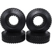 Resim Spibicyy Adet Rc 1:10 Paletli Beadlock Tekerlekler Lastik 1.9 Inç Lastik Jant Lastiği 98MM Lastik Rc Araba Kamyon Eksenel SCX10 (Yurt Dışından) 