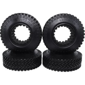 Resim Spibicyy Adet Rc 1:10 Paletli Beadlock Tekerlekler Lastik 1.9 Inç Lastik Jant Lastiği 98MM Lastik Rc Araba Kamyon Eksenel SCX10 (Yurt Dışından) 