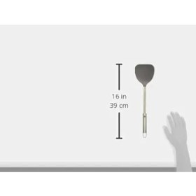 Resim CetKing Pro Wok Spatula, Silikon Uçlu 