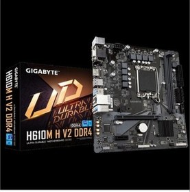 Resim Gigabyte H610m H V2 3200mhz Oc M.2 Matx 1700p 