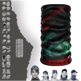 Resim Bebo Store Extreme Spor Motor Ve Bisiklet Kullananlara Özel Desenli Buff Boyunluk Bandana Balaclava 