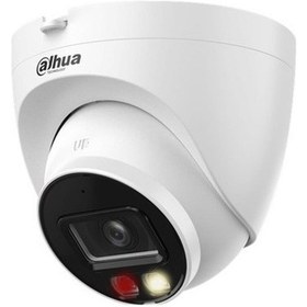Resim Dahua Ipc-hdw1249t-s-ıl 2mp 2.8mm Smart Dual Light Aydınlatmalı Sesli Renkli Color Dome Ip Kamera 