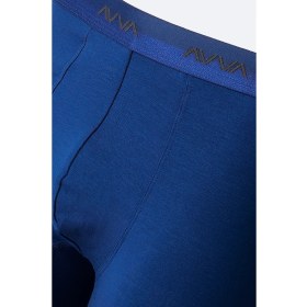 Resim AVVA Erkek Lacivert Basic Soft Touch Tekli Regular Fit Boxer B009537 