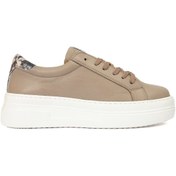 Resim Greyder Kadın Vizon Hakiki Deri Sneaker Ayakkabı 2k2sa72024 