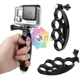 Resim Aksiyon Kameralar için Avuç İçi Parmak El Tutucu Monopod 