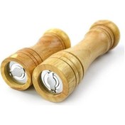 Resim Seramik Bıçaklı Ahşap Değirmen Baharat Değirmeni Küçük Boy 13.5 C 