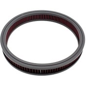 Resim Teltree Kırmızı Yüksek Akışlı Dairesel Hava Filtresi - Çelik Ağı - Modifikasyon Uygun 