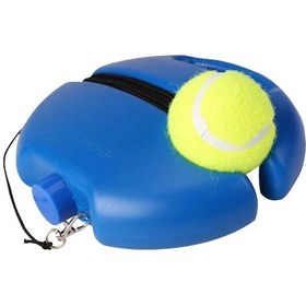 Resim Springsun Tek Başına Tenis Pratik Topu - Taşınabilir Mavi Eğitim Aleti 